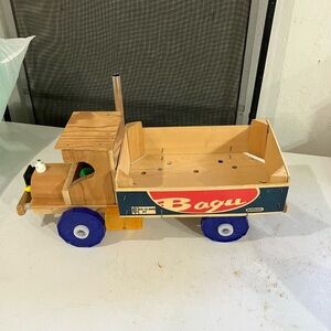 BAGU Vintage Wooden Fruit Crate made into a truck.
